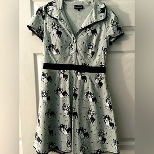 Sourpuss Size Large Boston Terrier Sailor Dress